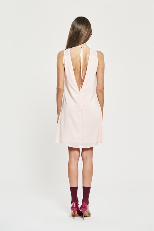 Bamboo Mini Shift Dress